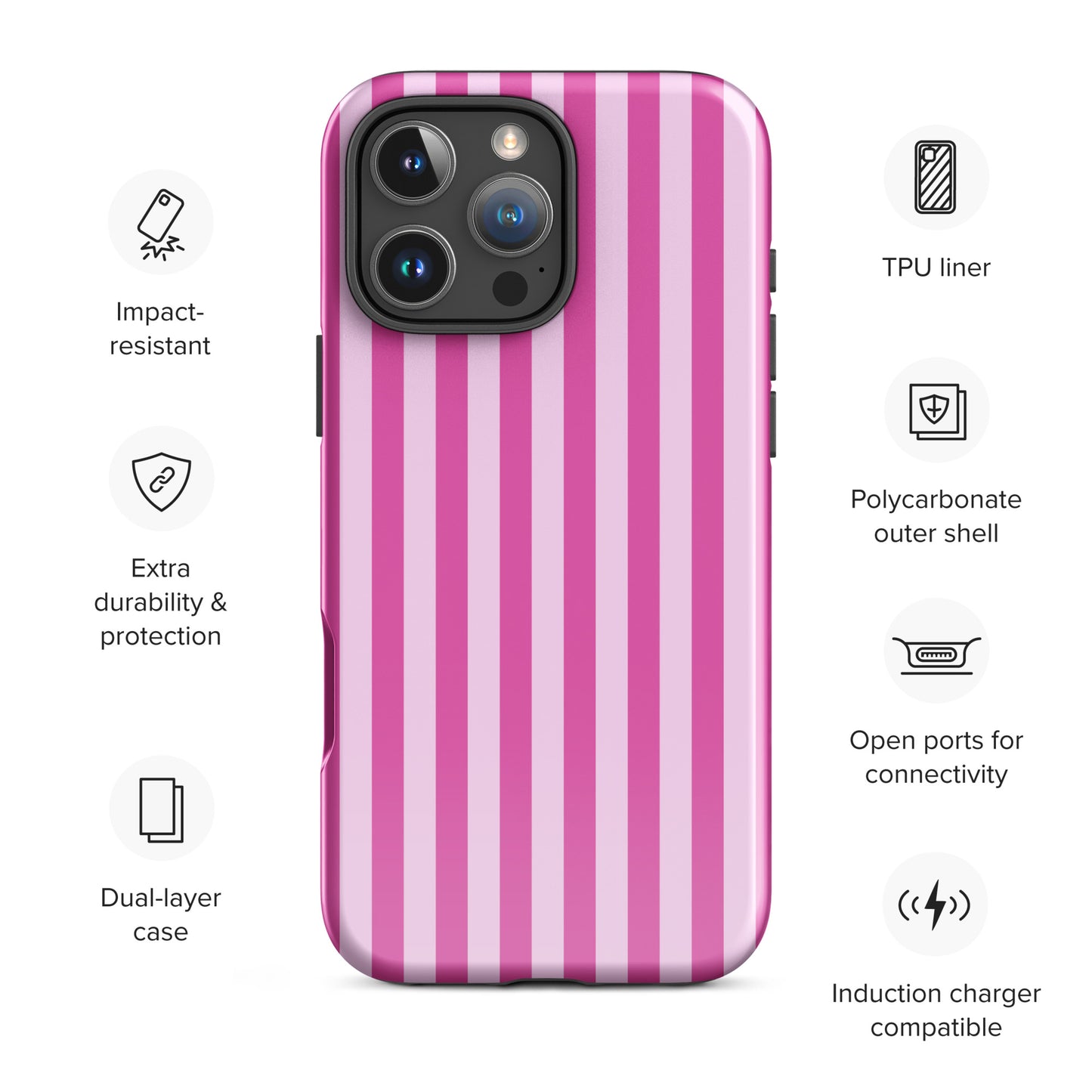 Candy Stripes iPhone Case