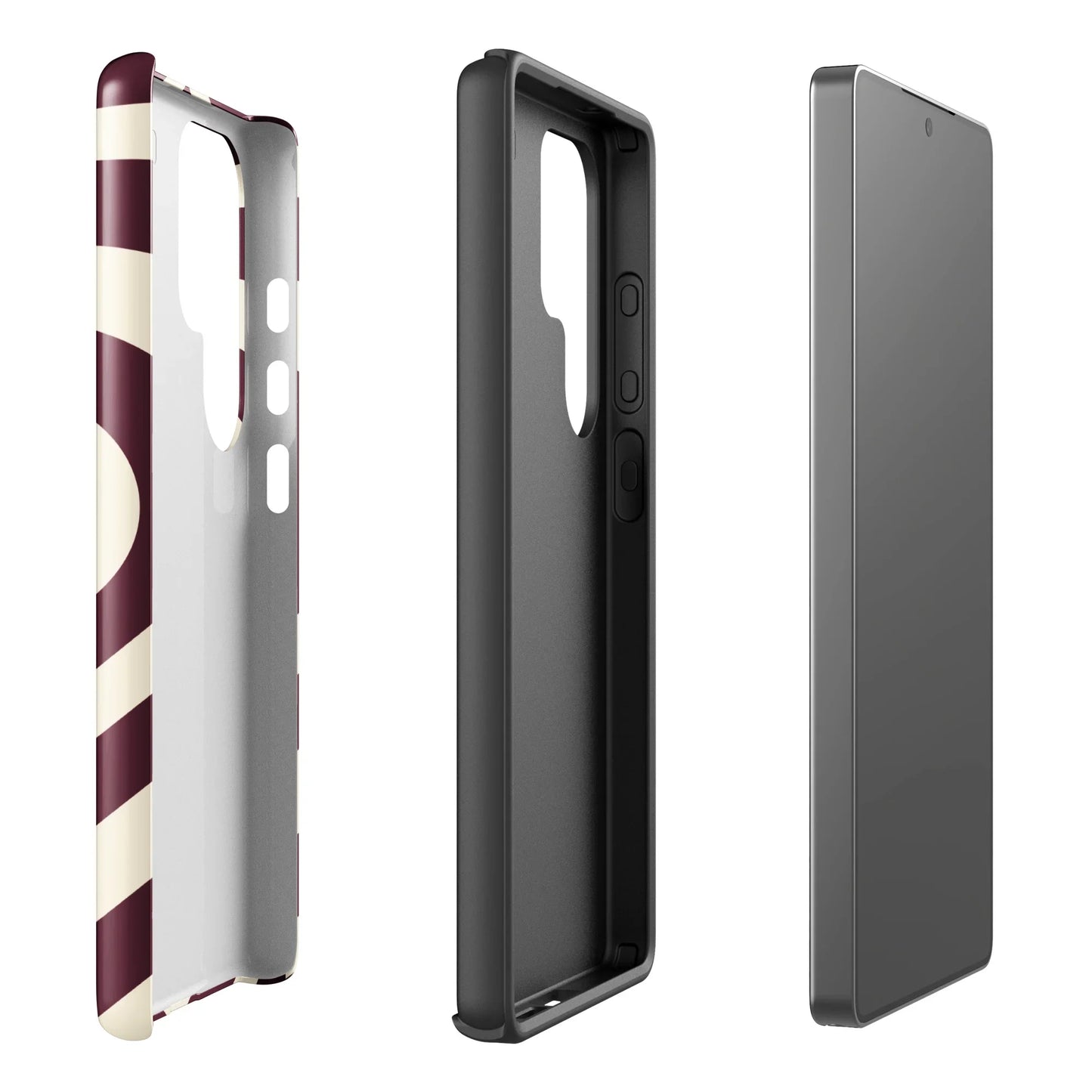 Burgundy Love Samsung Case