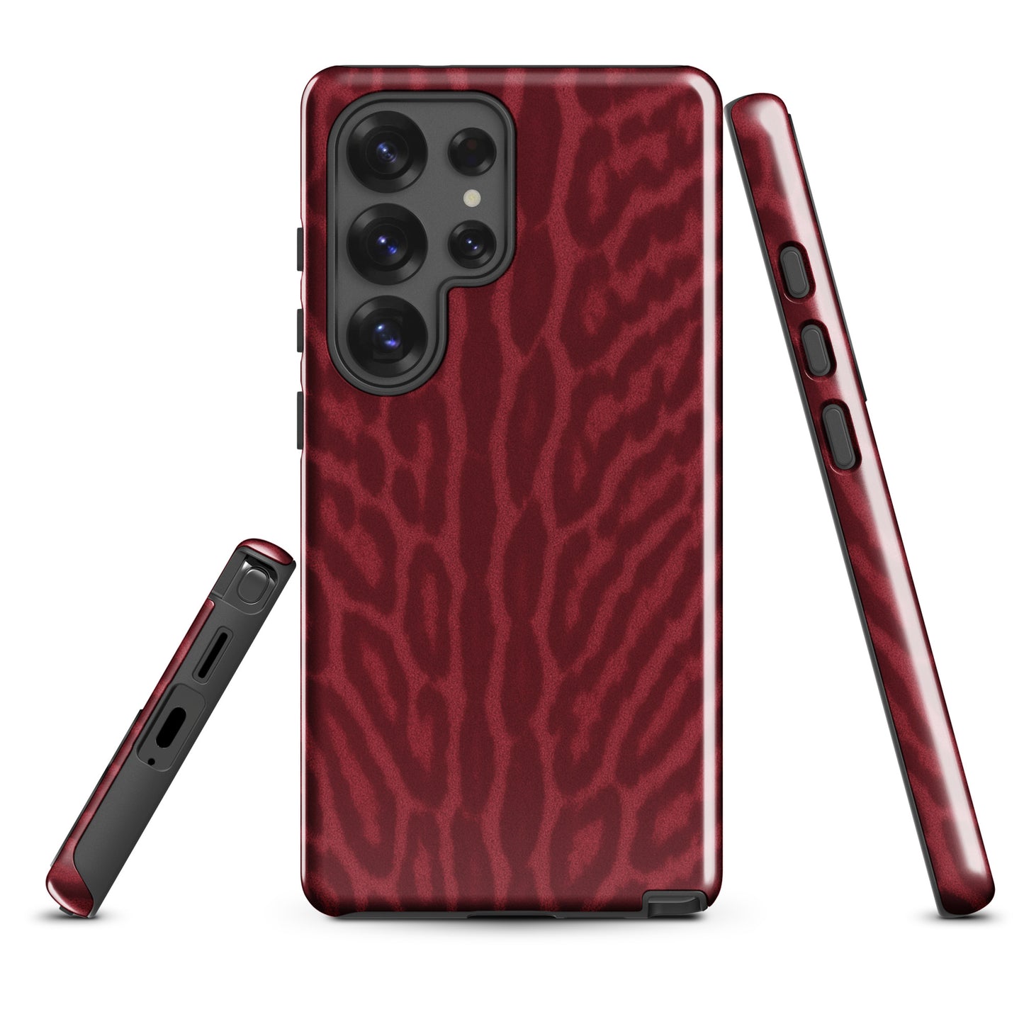 Ruby Leopard Samsung Case