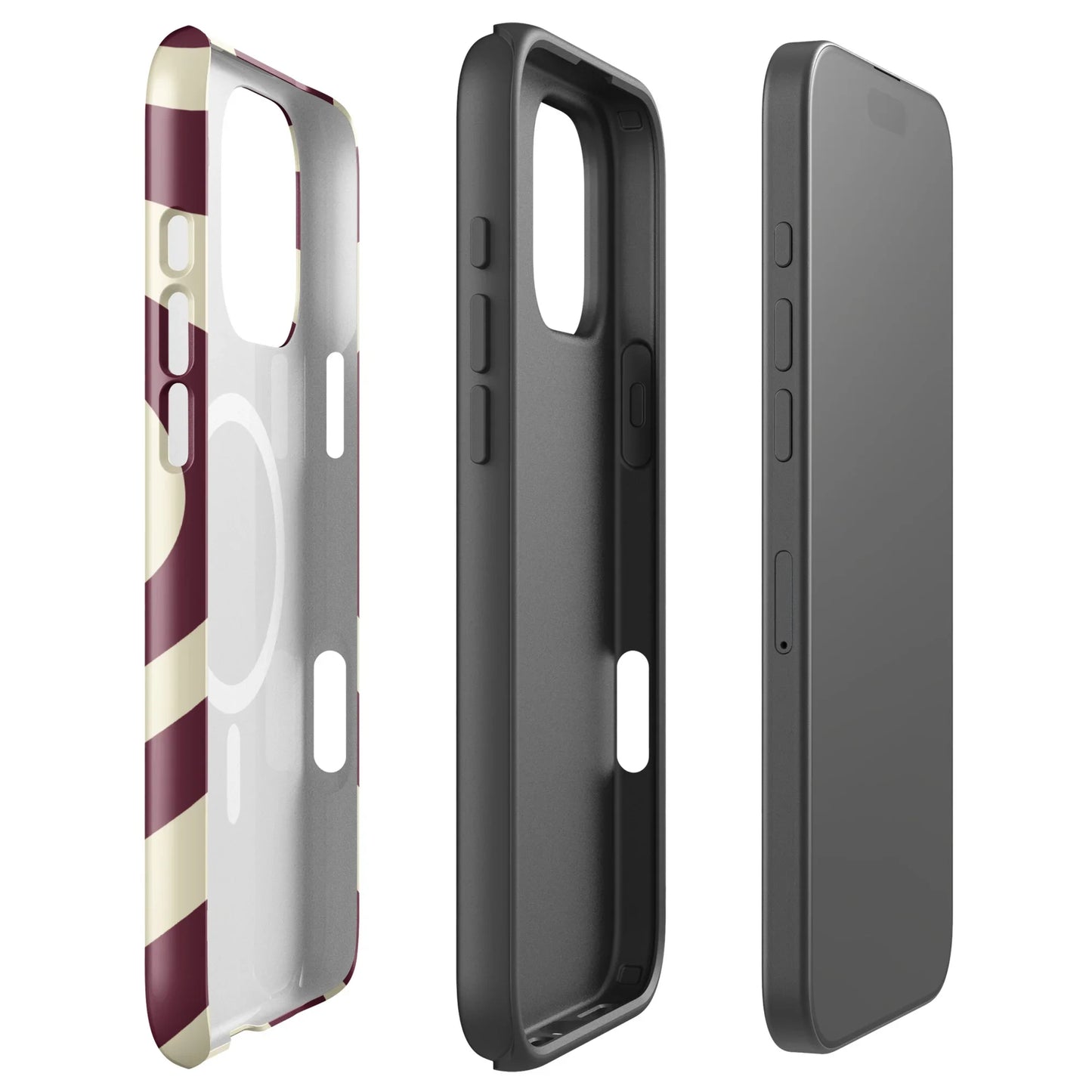 Burgundy Love Magsafe iPhone Case