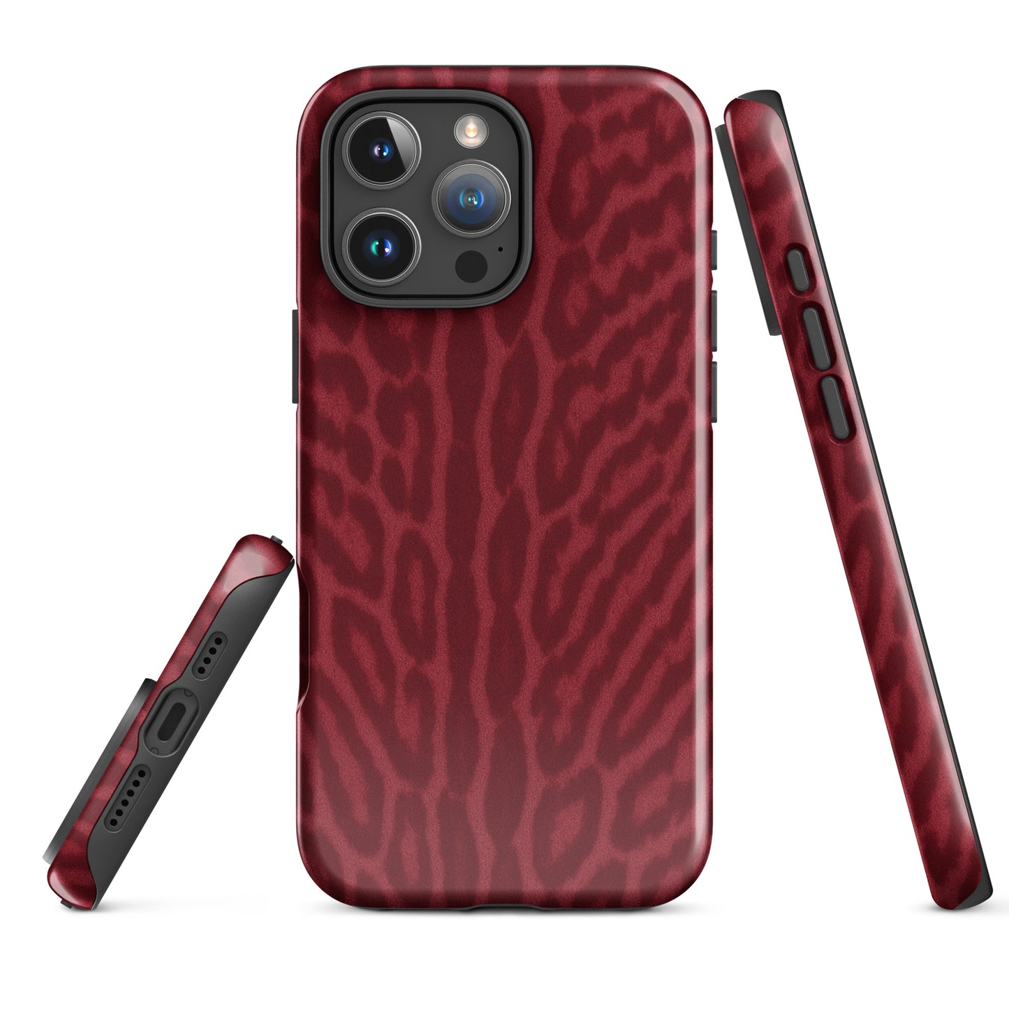 Ruby Leopard iPhone Case