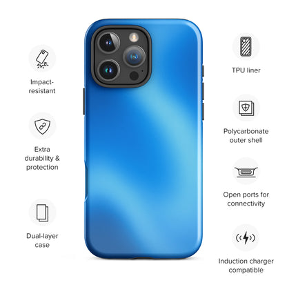Blue Galaxy iPhone Case