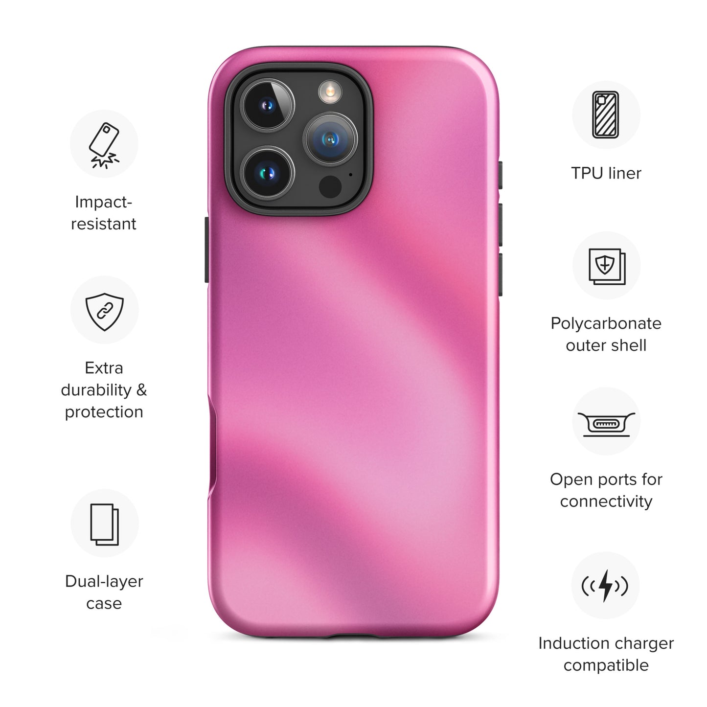 Pink Planet iPhone Case