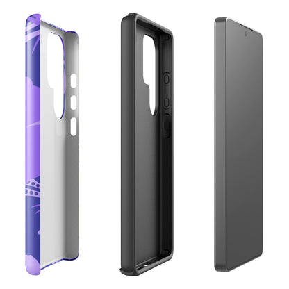 Purple Hibiscus Samsung Case