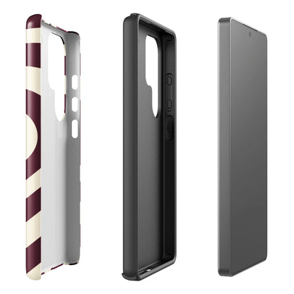 Burgundy Love Samsung Case