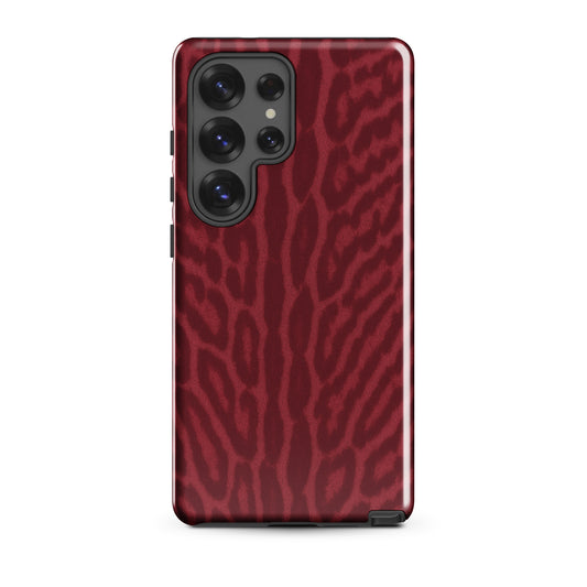 Ruby Leopard Samsung Case
